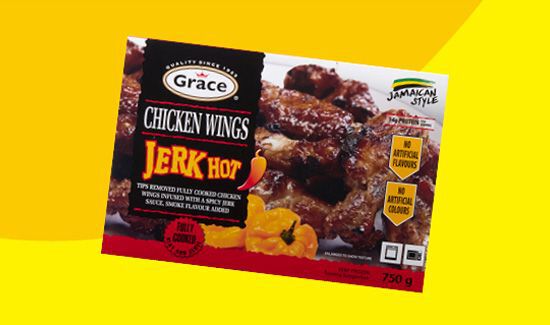 Grace Chicken Wings box