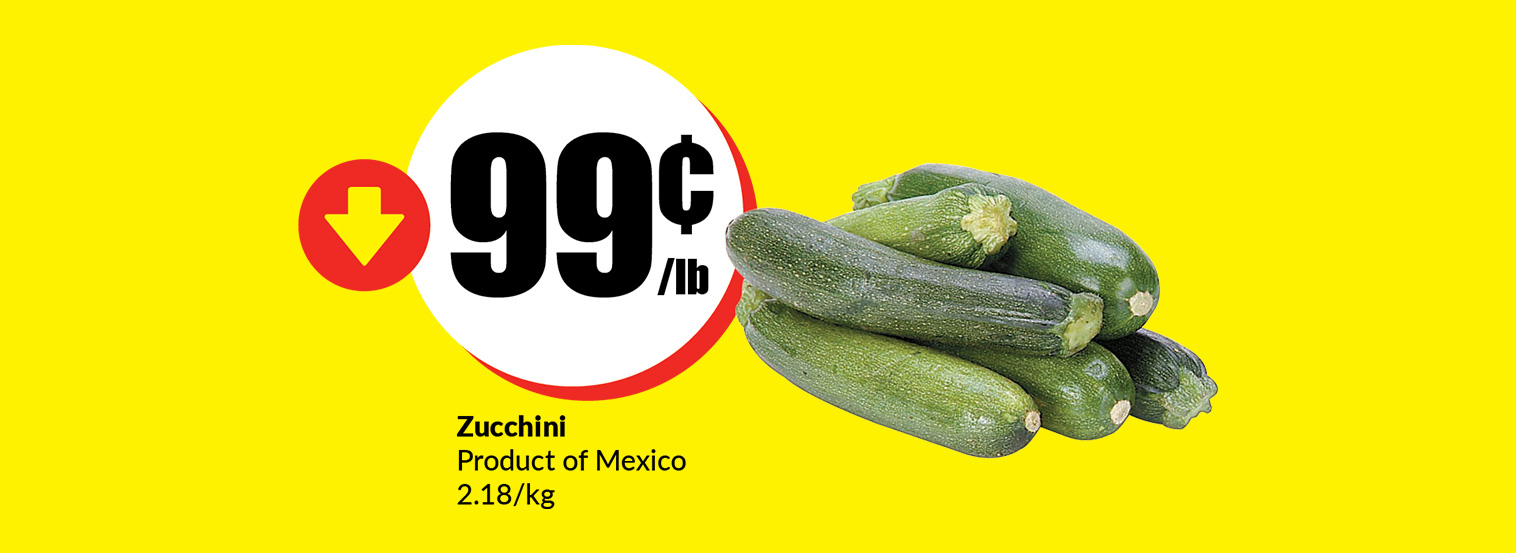zucchini product of mexico