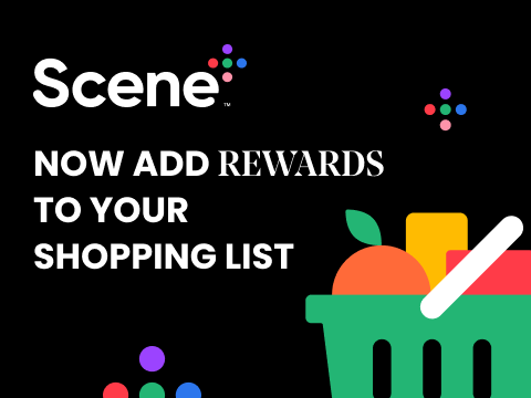 top_Banner Text Reading 'Scene+ Now add rewards to your shopping list.'