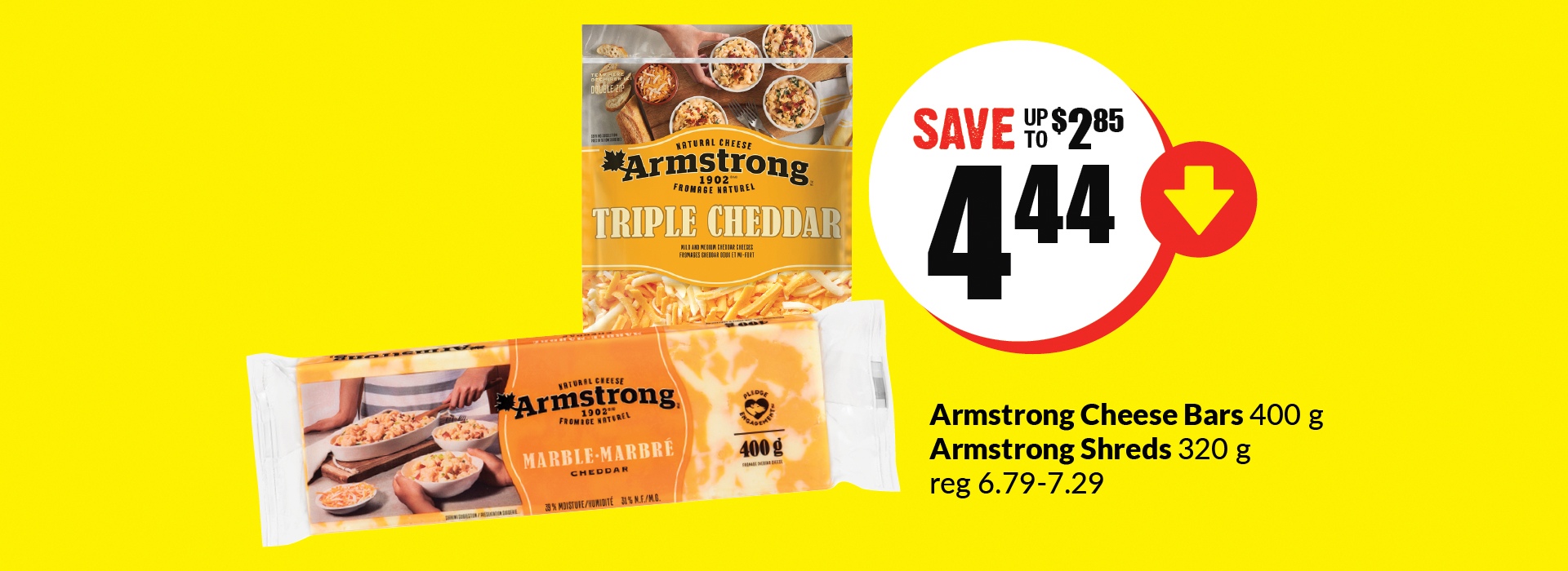 Armstrong cheese bars