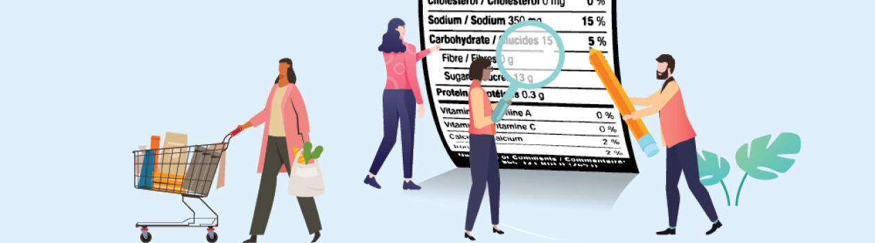 Reading food labels