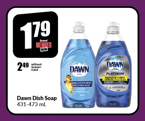 Dawn dish soap