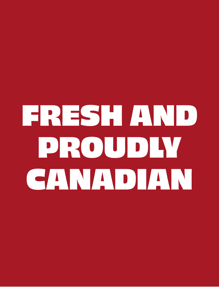 Chalofreshco Proudly Supporting Canada Banner