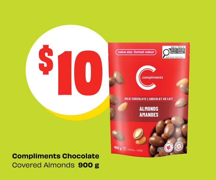 Compliments Chocolate Covered _Almonds 900 g