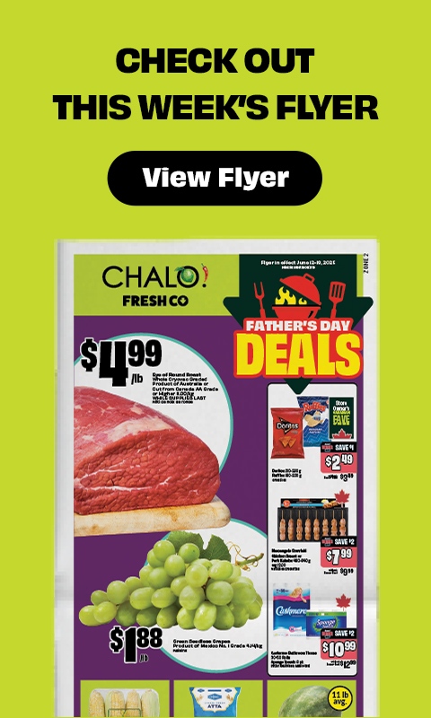 Text Reading 'Check out this week's flyer.' Know more details from the 'View Flyer' button given below.