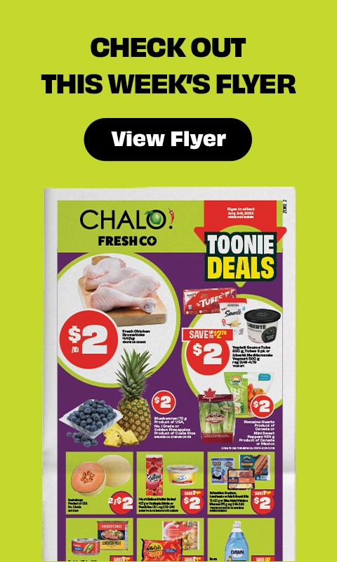 Text Reading 'Check out this week's flyer.' Know more details from the 'View Flyer' button given below.