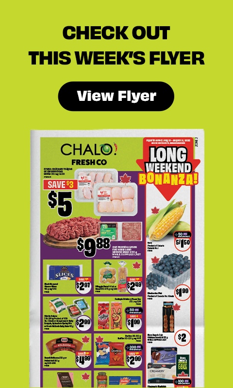 Text Reading 'Check out this week's flyer.' Know more details from the 'View Flyer' button given below.