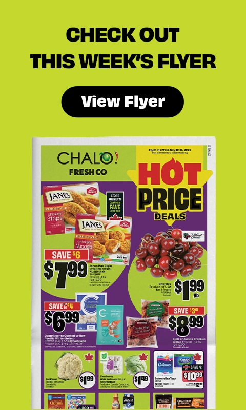 Text Reading 'Check out this week's flyer.' Know more details from the 'View Flyer' button given below.