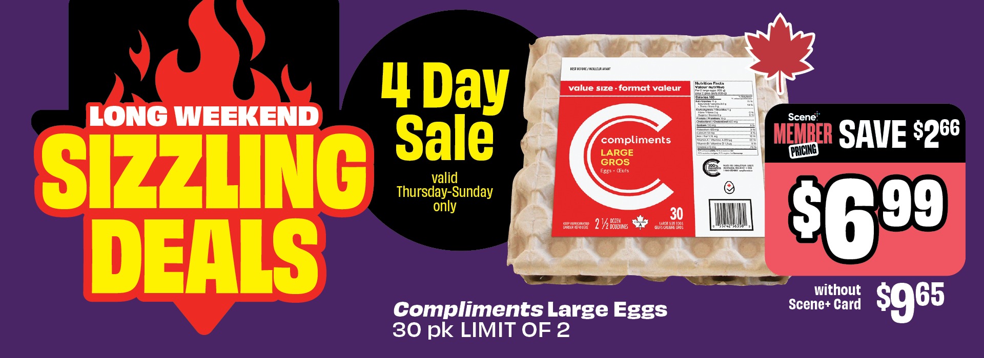 Compliments Eggs