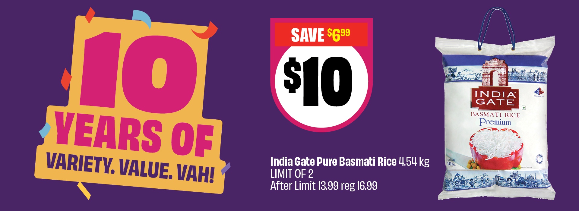 India gate pure basmati rice