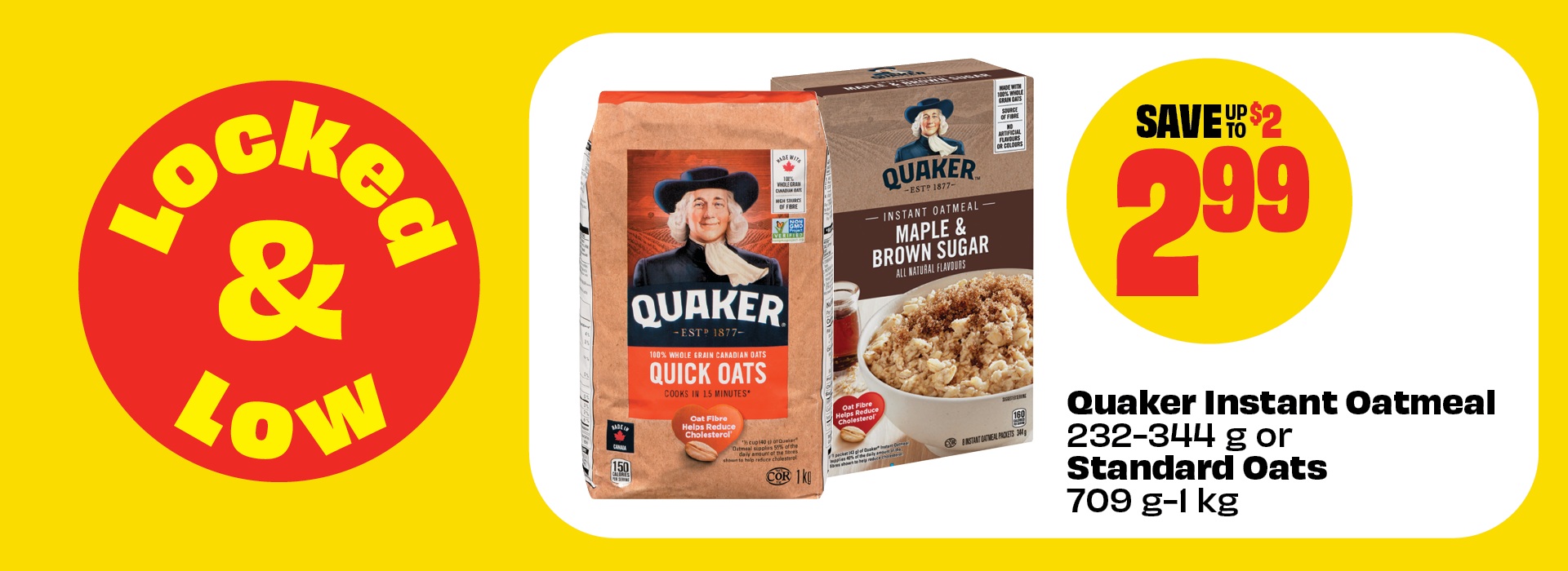 Locked & Low Oatmeal