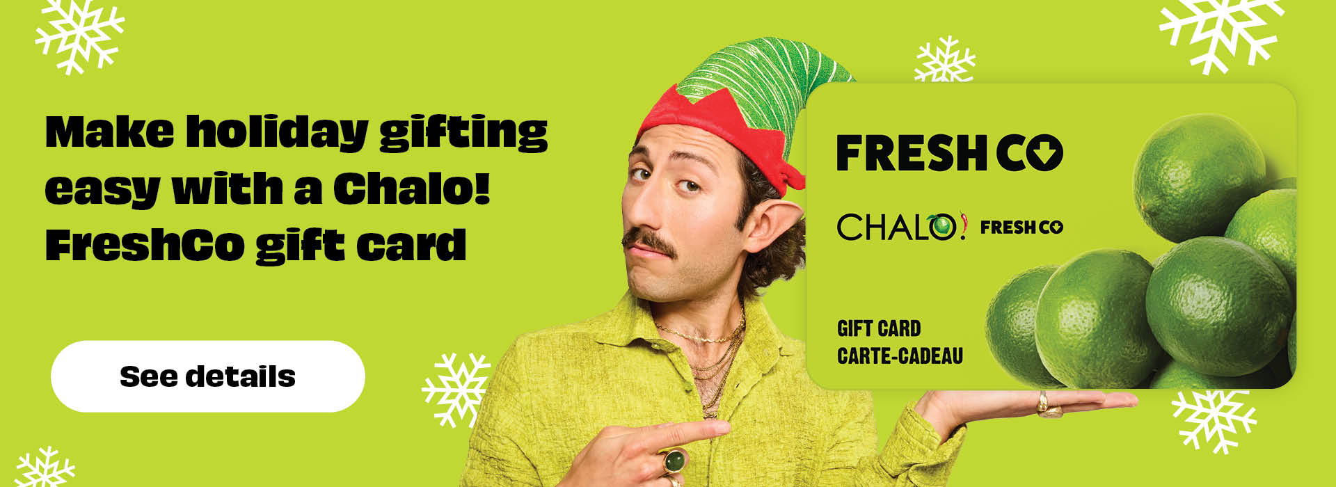 Make Holiday Gifting Easy with Chalo FreshCo! Gift Cards